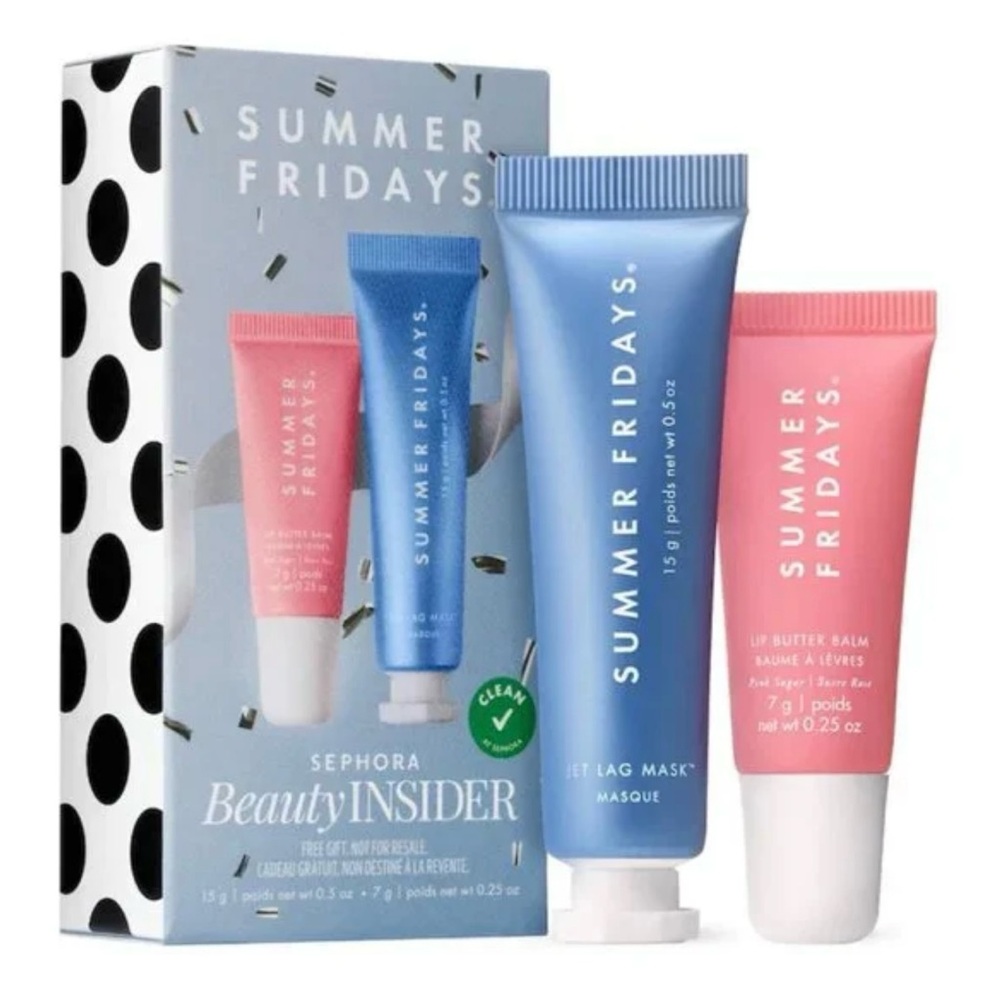 Summer Fridays Sephora Beauty Insider Set NIB